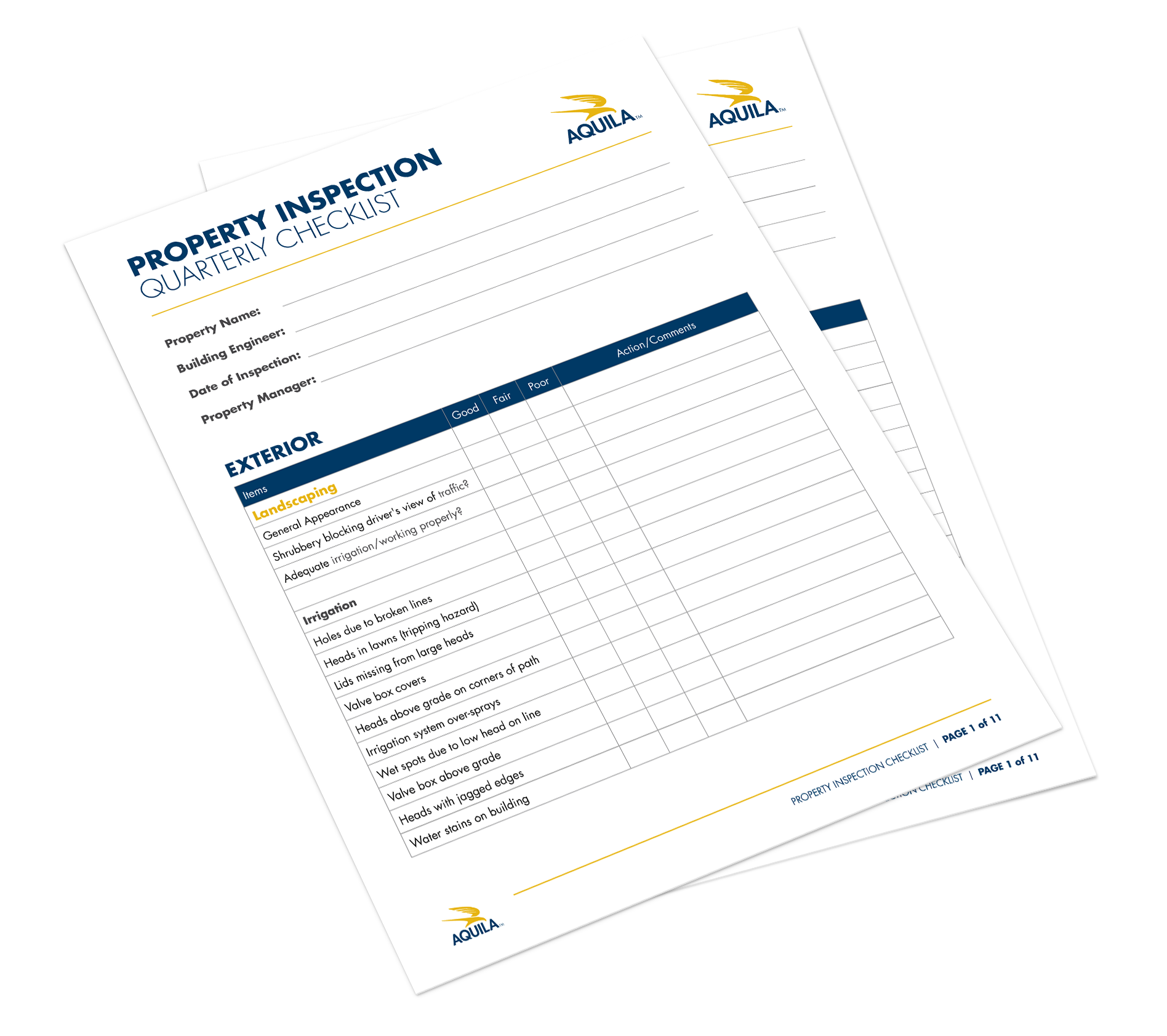 Free Commercial Property Inspection Checklist